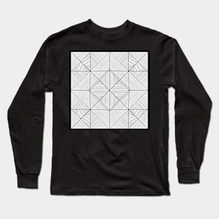 Lined pattern Long Sleeve T-Shirt